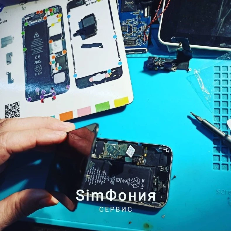 Ремонт телефонов, iPhone, планшетов, ноутбуков, ПК