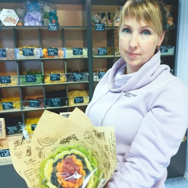 Букеты из сухофруктов  на заказ