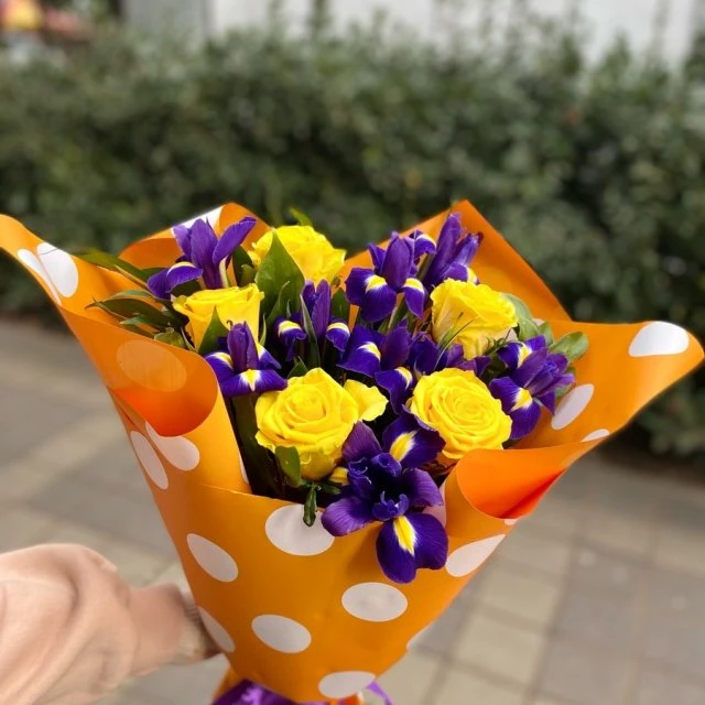 Яркий букет💐