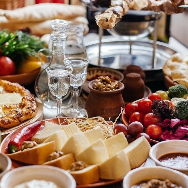 Банкет, корпоратив в ресторане грузинской кухни Марани