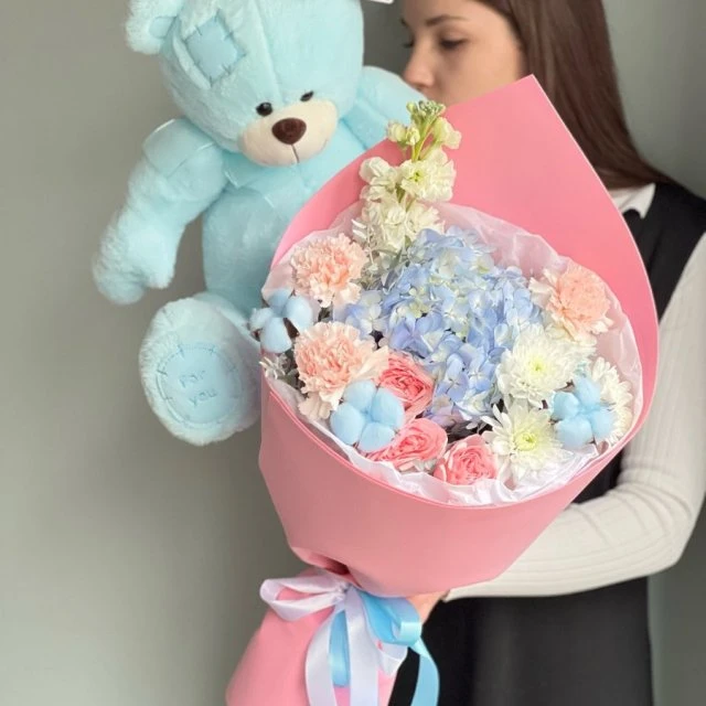Букет конверт 
