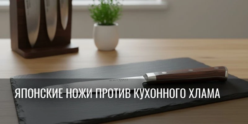 Твои нервы и кухня под угрозой: 3 японских ножа навсегда избавят от хаоса и визуального шума!