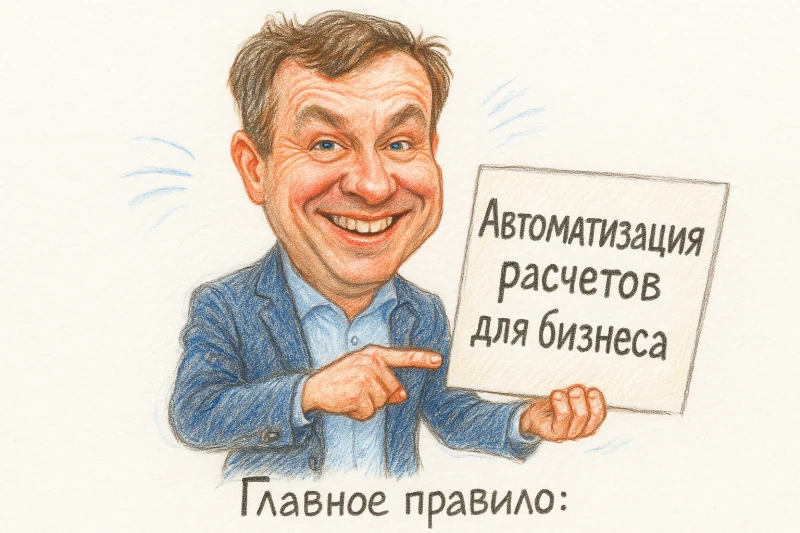 Пока ты тонешь в рутине, другие автоматизируют расчеты и экономят до 10 часов в неделю — ты ещё руками?