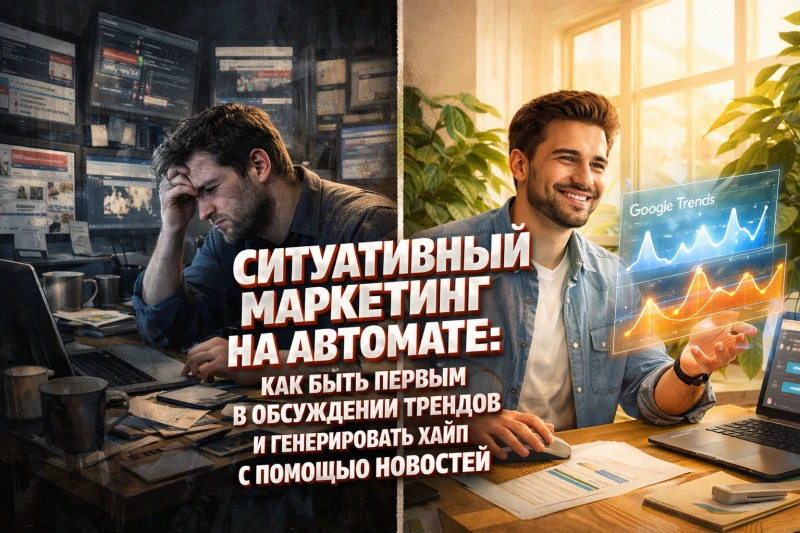 Ситуативный маркетинг на автомате: как быть первым в обсуждении трендов и генерировать хайп с помощью новостей
