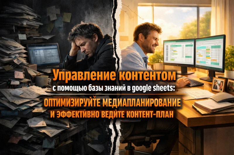 Управление контентом с помощью базы знаний в google sheets: оптимизируйте медиапланирование и эффективно ведите контент-план