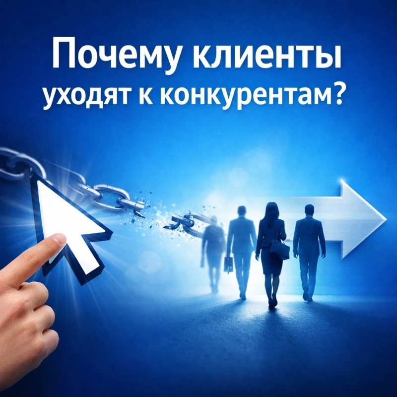 Почему ваши клиенты уходят к конкурентам после первого клика?