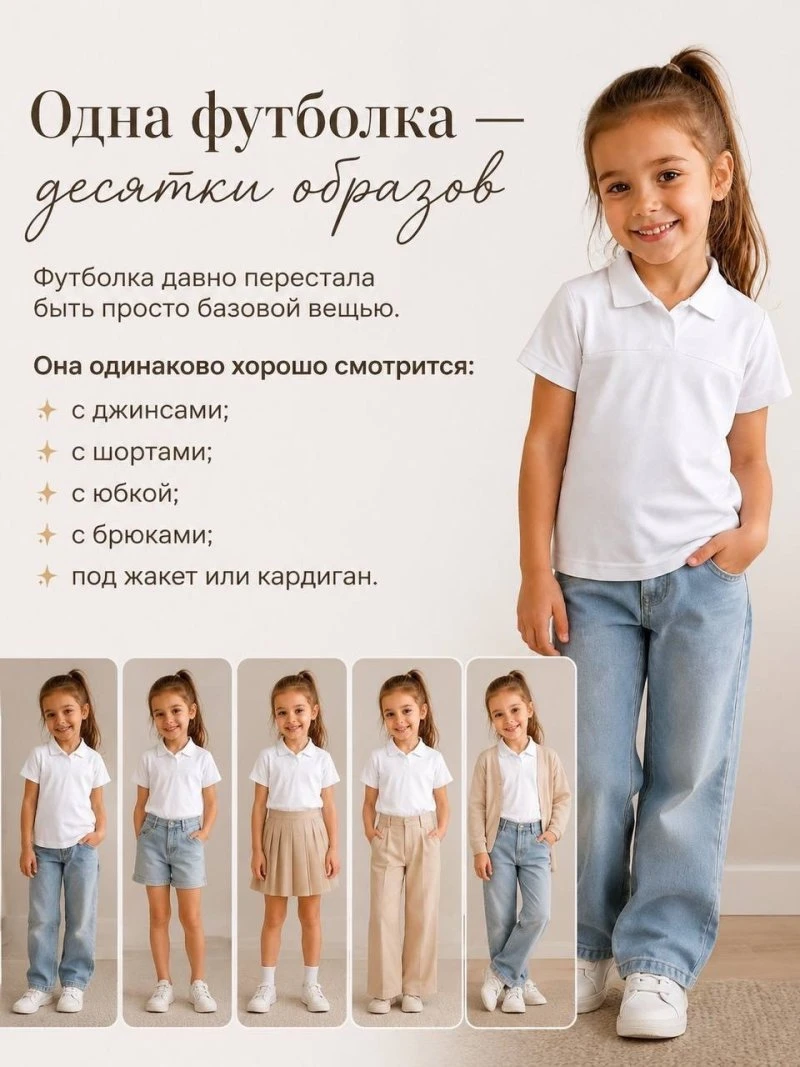 Одна футболка от АБАКАНСКОГО ТРИКОТАЖА — десятки образов